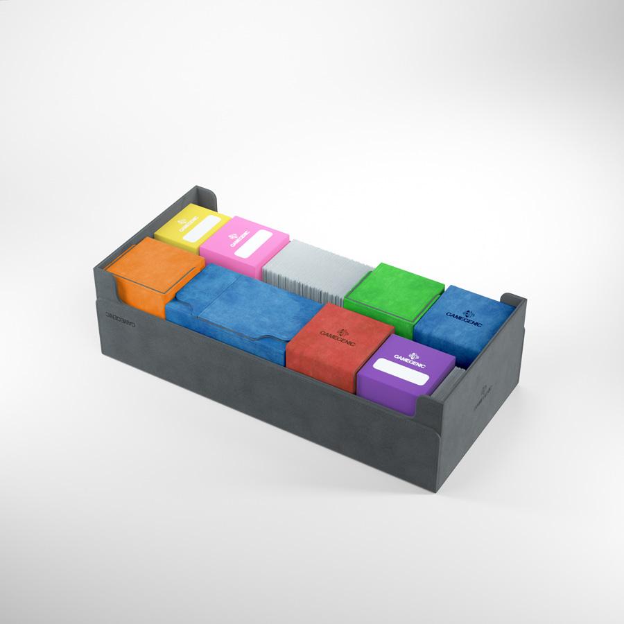 Gamegenic Dungeon 1100+ Convertible Premium Deck Box - Midnight Grey