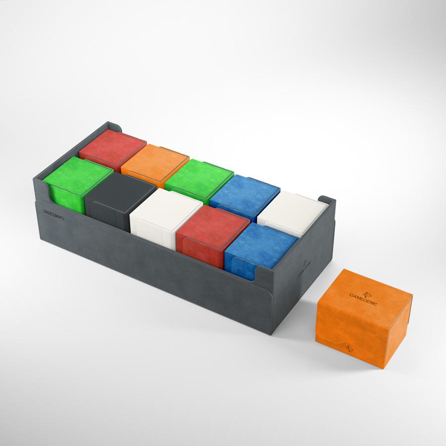 Gamegenic Dungeon 1100+ Convertible Premium Deck Box - Midnight Grey