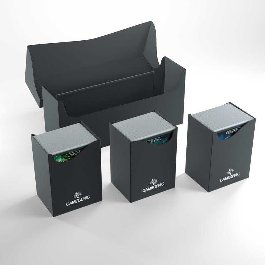 Gamegenic Triple Deck Holder 240+ Deck Box - Black
