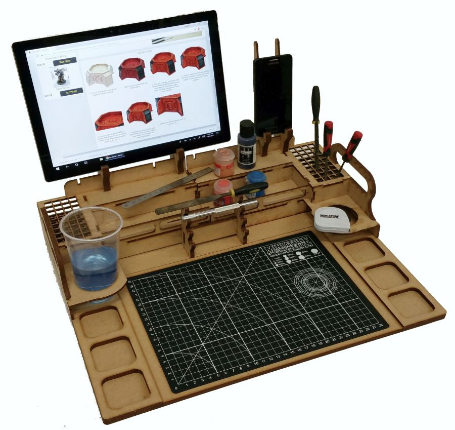 Miniature Scenery - Portable Workstation