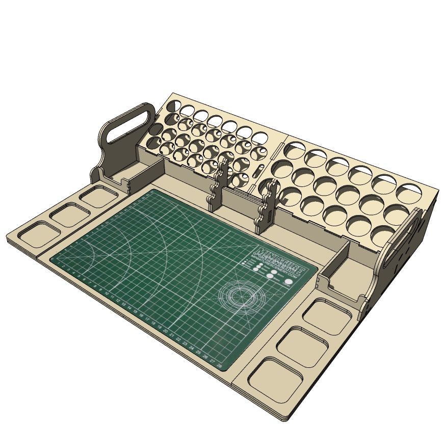 Miniature Scenery - Portable Workstation