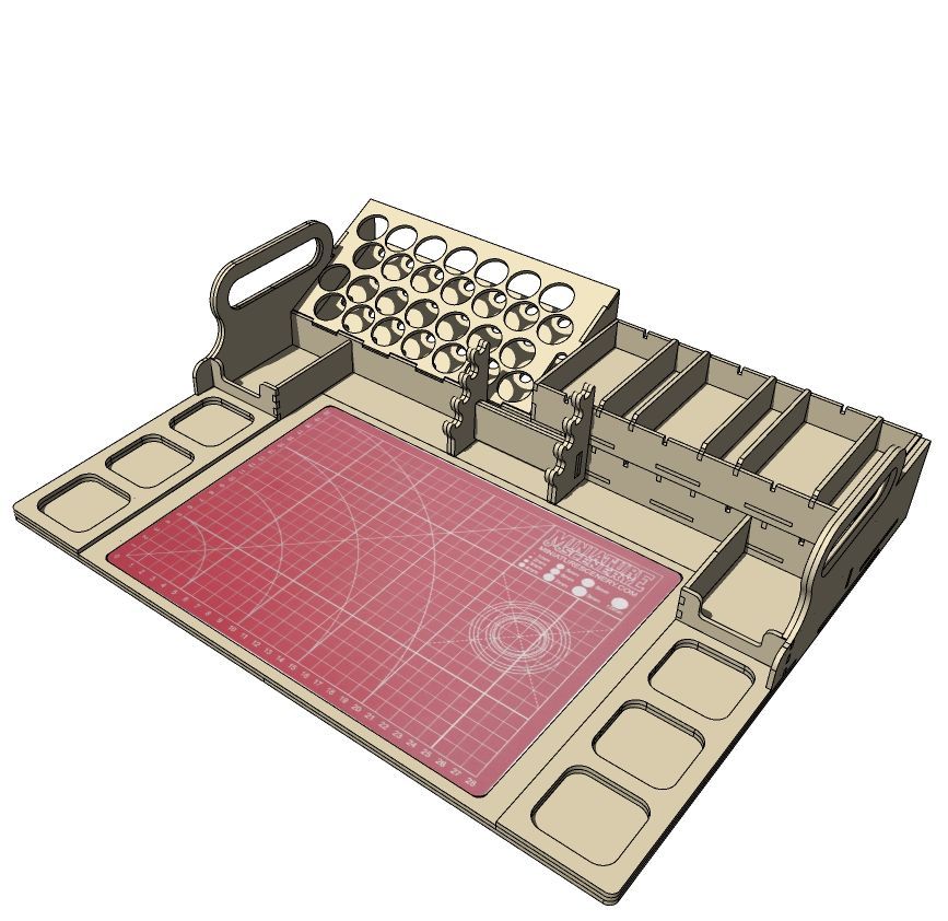 Miniature Scenery - Portable Workstation