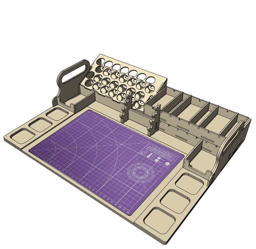 Miniature Scenery - Portable Workstation