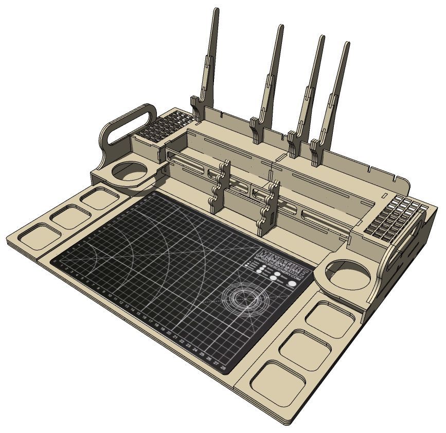 Miniature Scenery - Portable Workstation