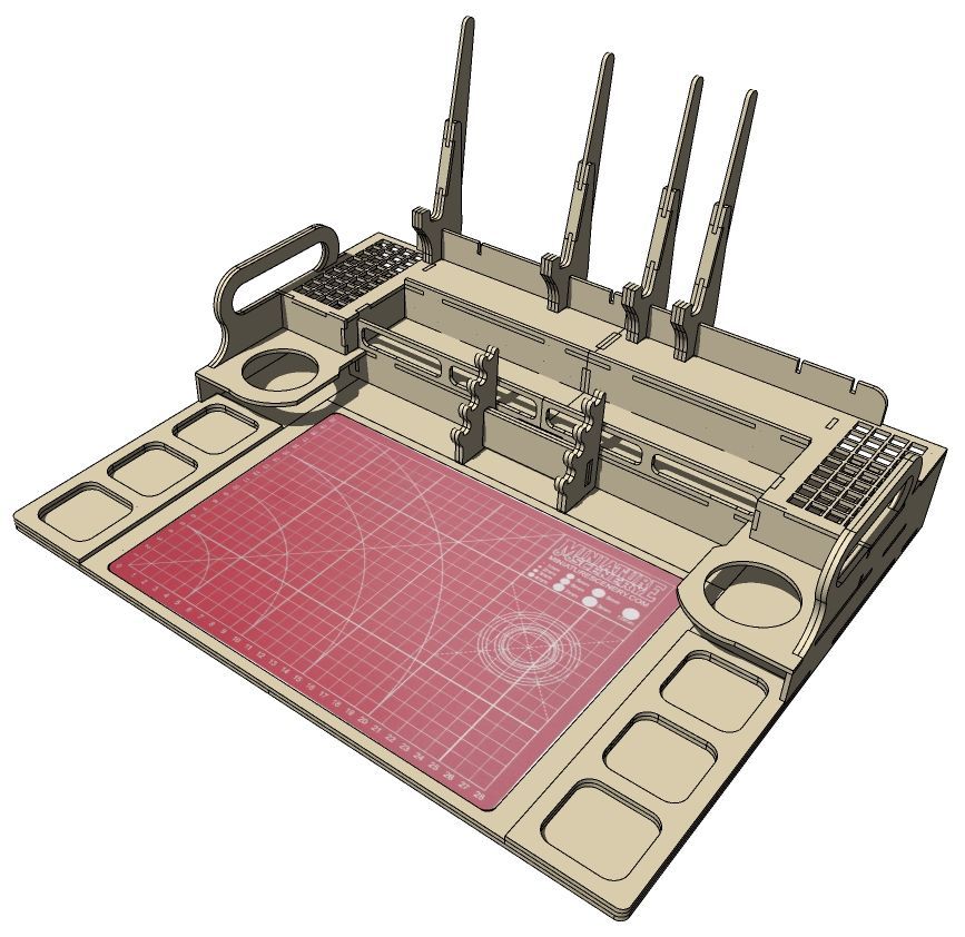 Miniature Scenery - Portable Workstation