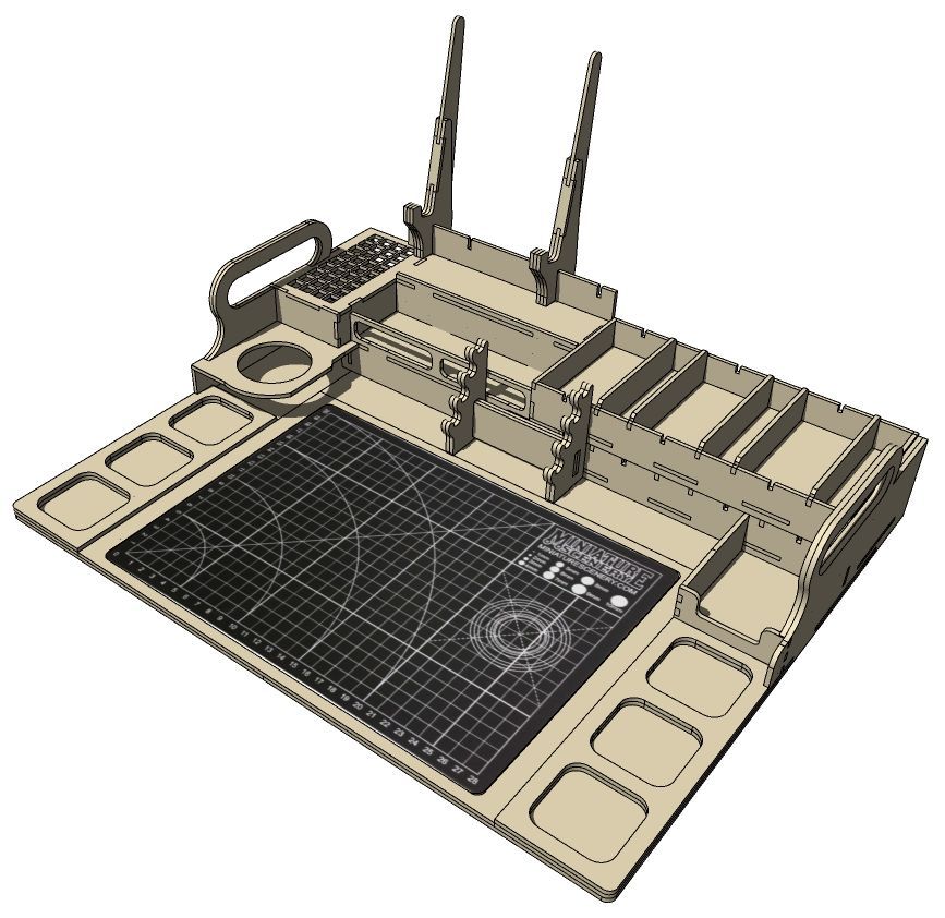 Miniature Scenery - Portable Workstation