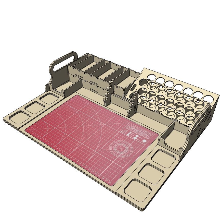 Miniature Scenery - Portable Workstation