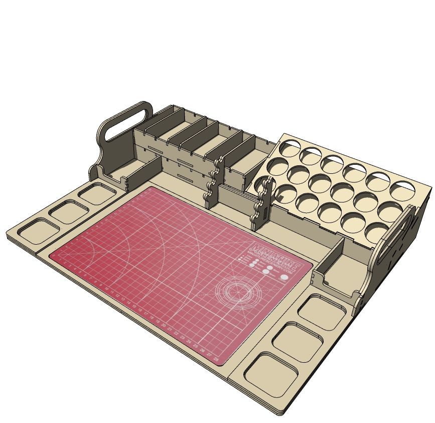 Miniature Scenery - Portable Workstation