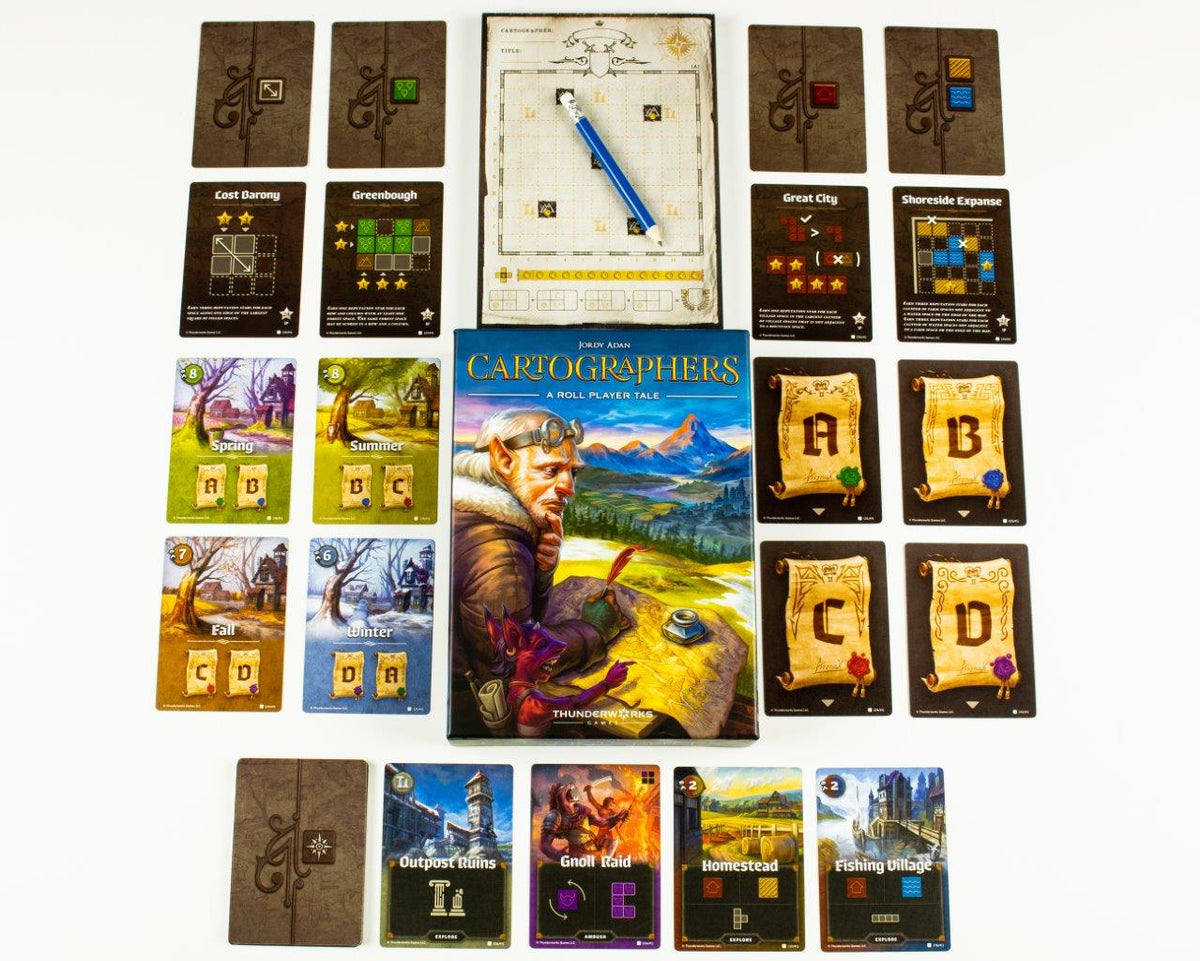 Cartographers - A Roll Player Tale