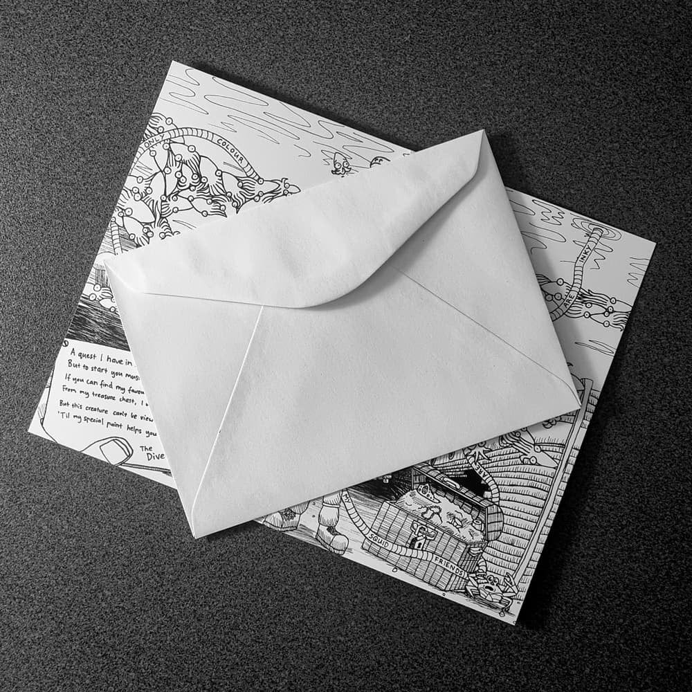 Squid's Game (Mystery Unfolds Puzzle Card)