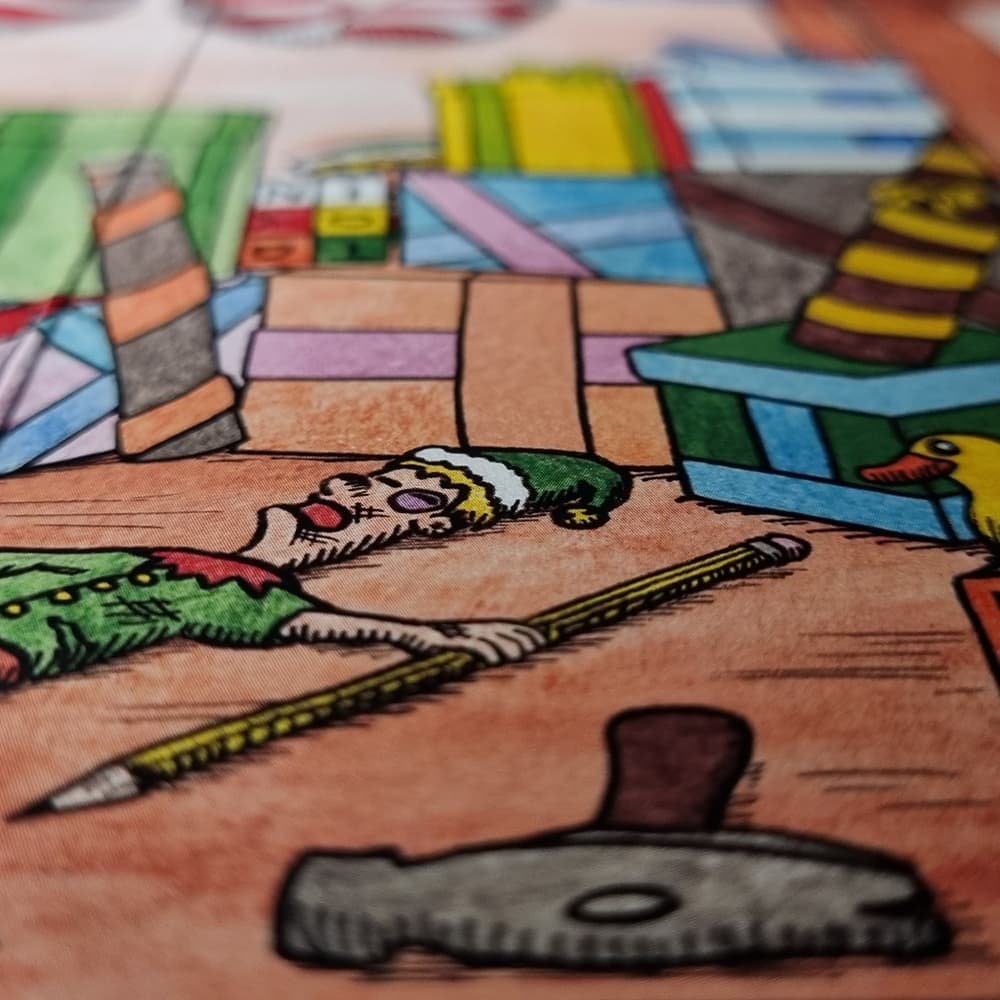 Twas the Fight Before Christmas (Mystery Unfolds Puzzle Card)