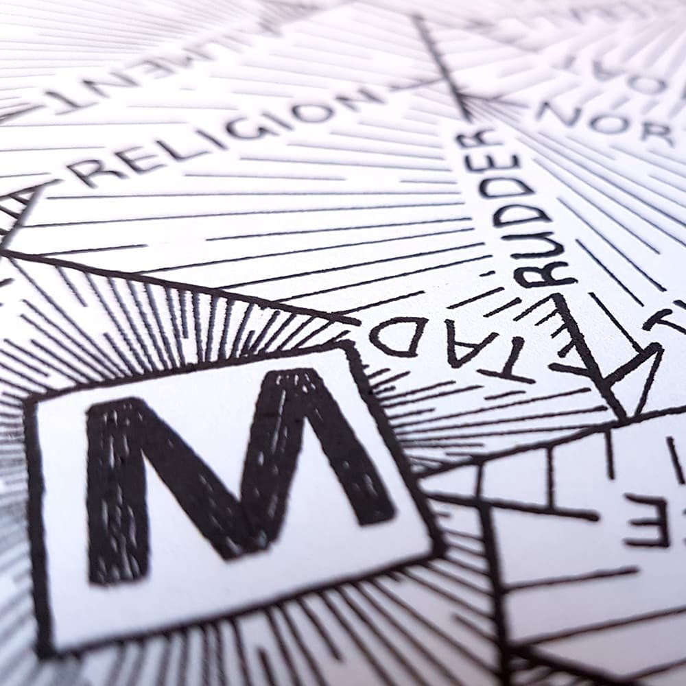 Crossed Words (Mystery Unfolds Puzzle Card)