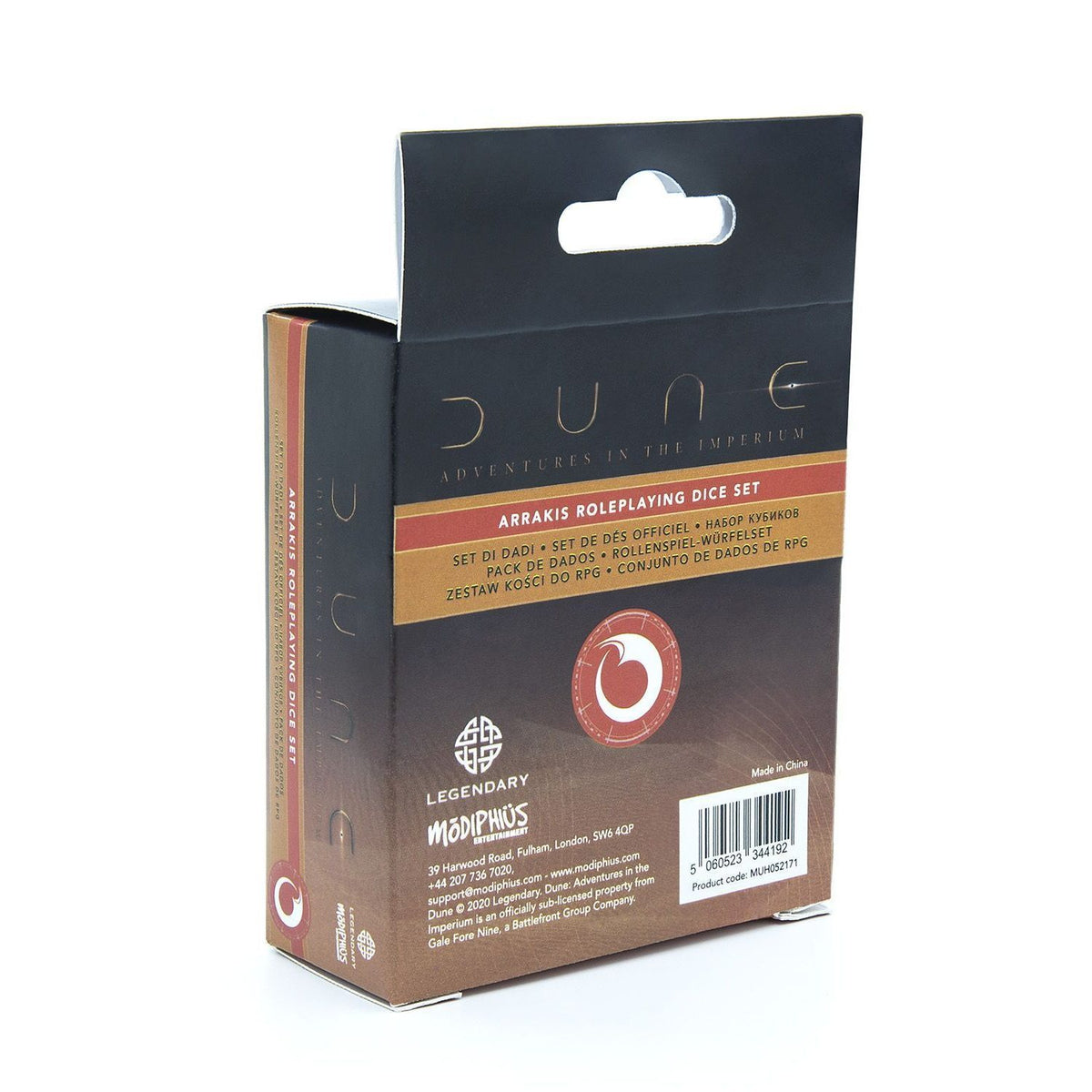 Dune: Adventures in the Imperium RPG - Arrakis Dice Set