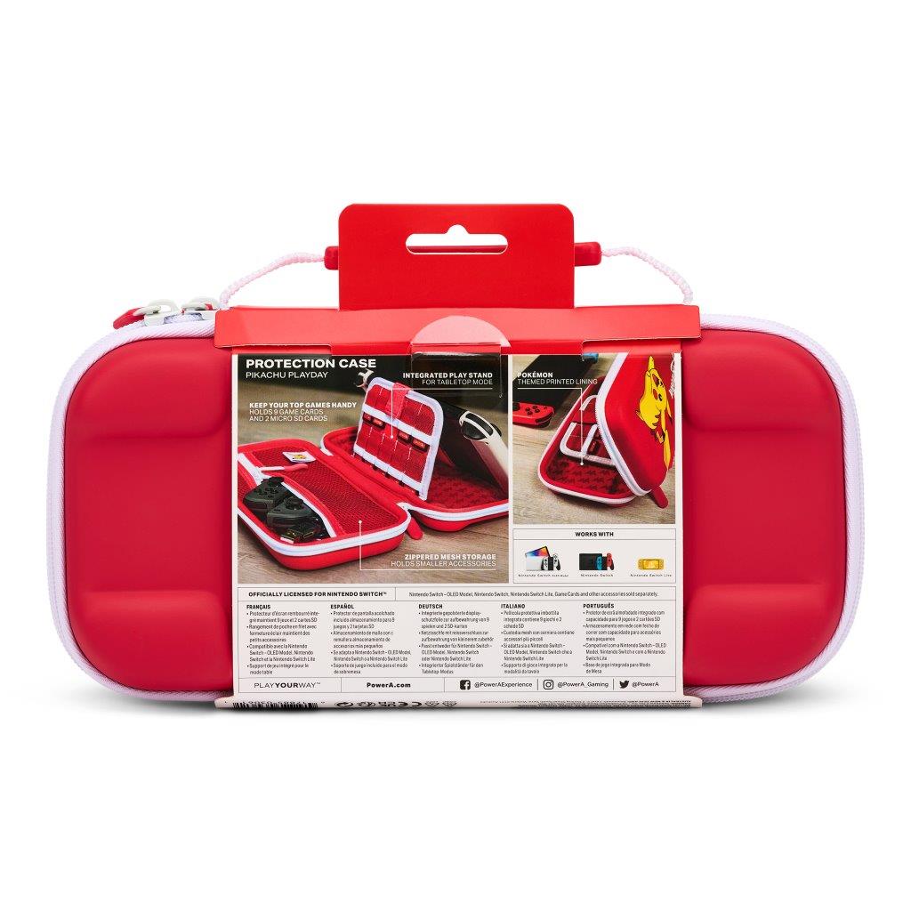 PowerA Protection Case for Nintendo Switch - Pokemon: Pikachu Playday