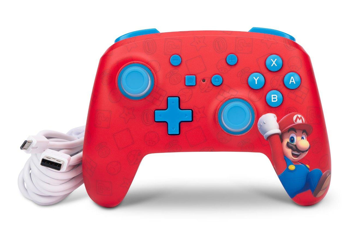 PowerA Enhanced Wired Controller for Nintendo Switch - Woo-hoo! Mario