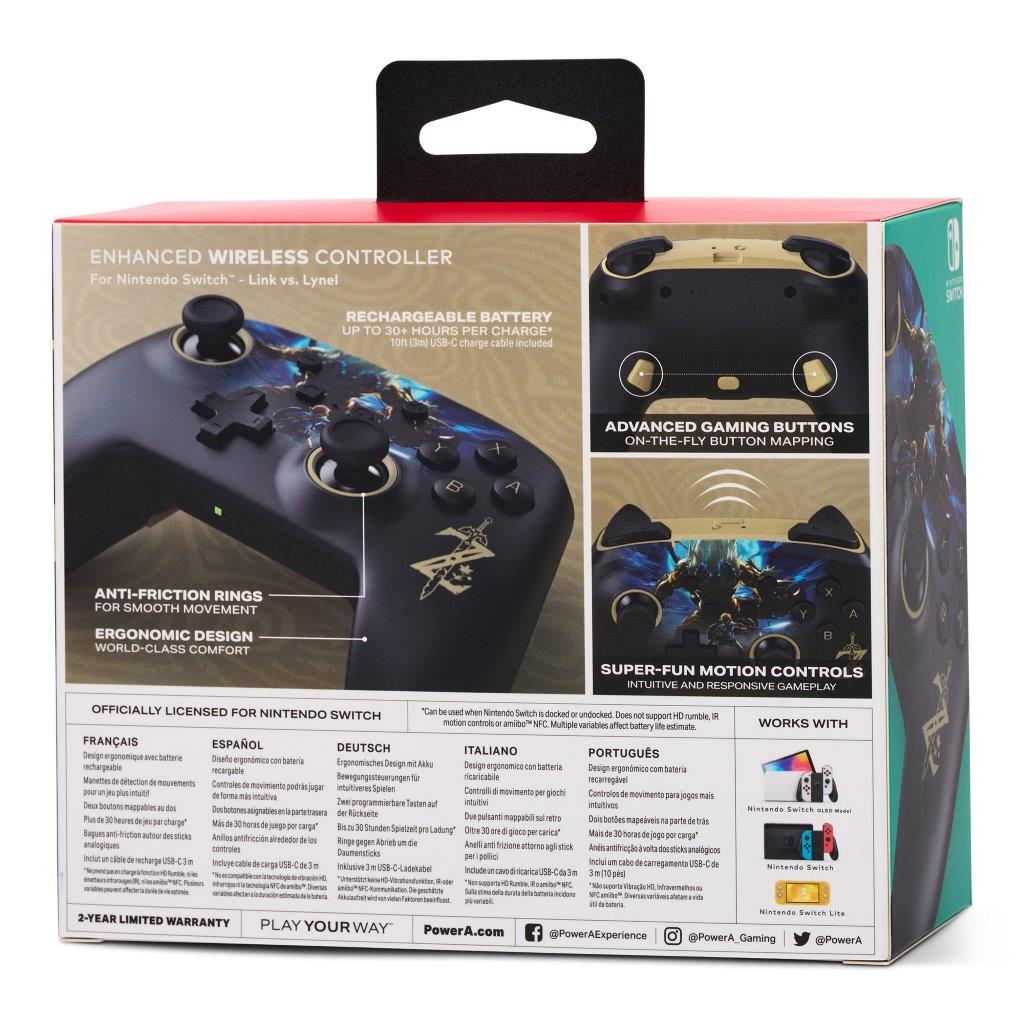 PowerA Enhanced Wireless Controller for Nintendo Switch - Link vs Lynel (PowerA)