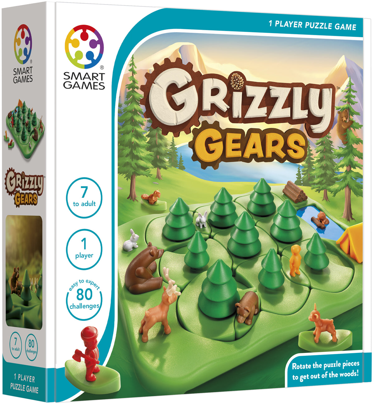 Grizzly Gears (1 Player Puzzle Game)