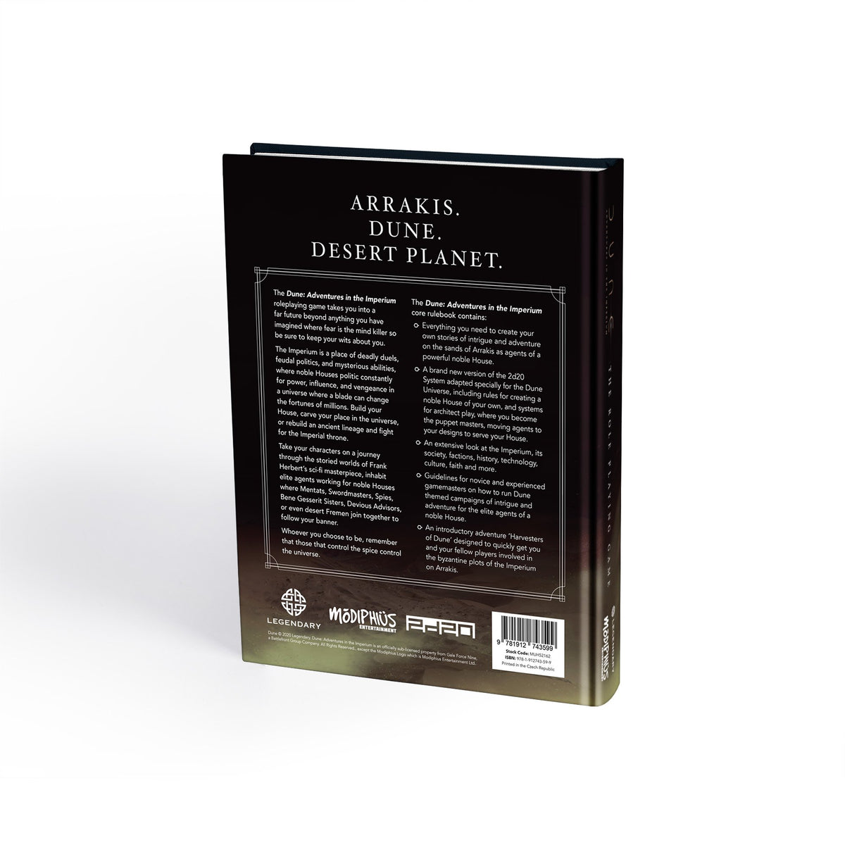 Dune: Adventures in the Imperium RPG - Core Rulebook