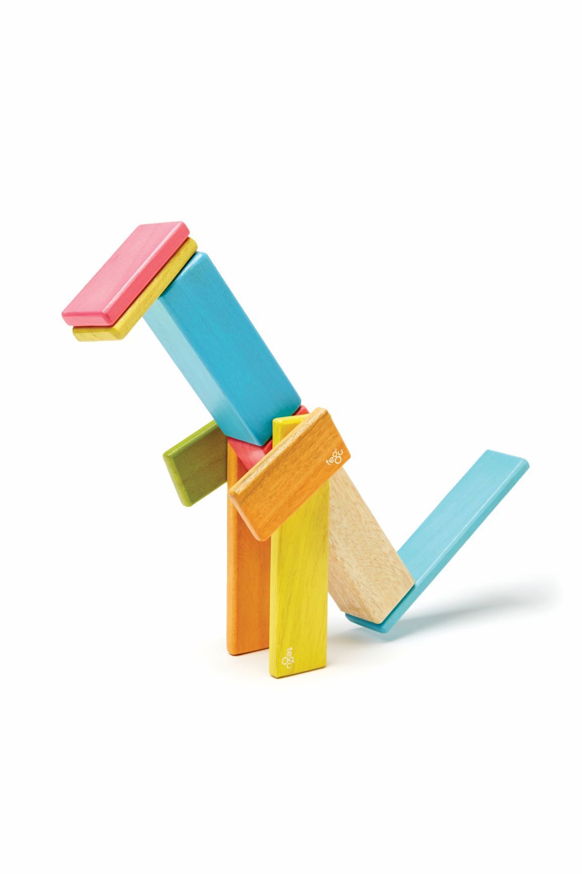 Tegu Magnetic Wooden Blocks - Classics 14 Pieces