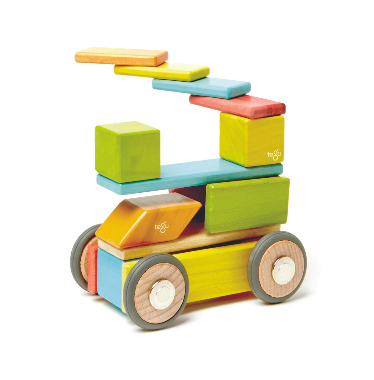 Tegu Magnetic Wooden Blocks - Classics 42 Pieces