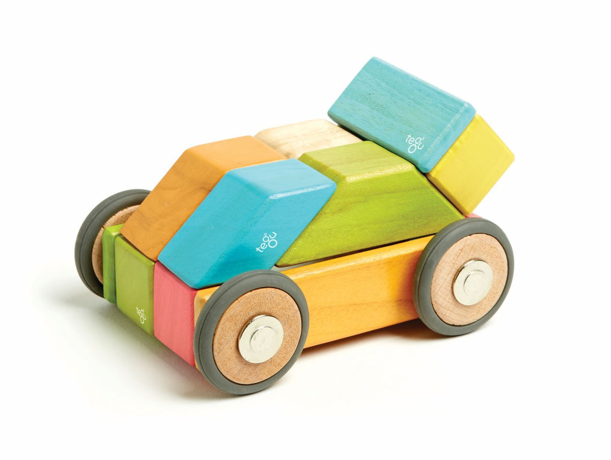 Tegu Magnetic Wooden Blocks - Classics 42 Pieces