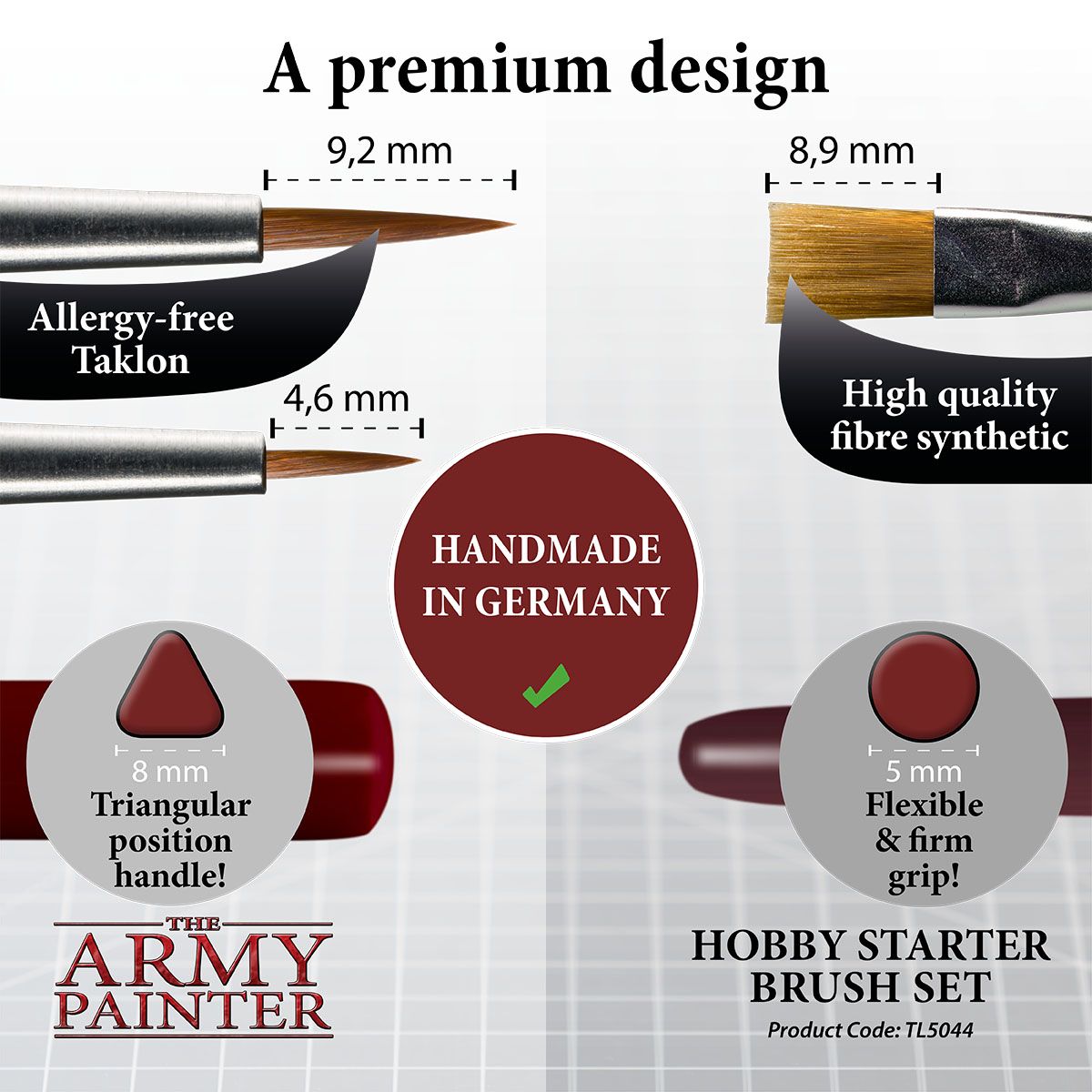 Hobby Starter Brush Set (The Army Painter)