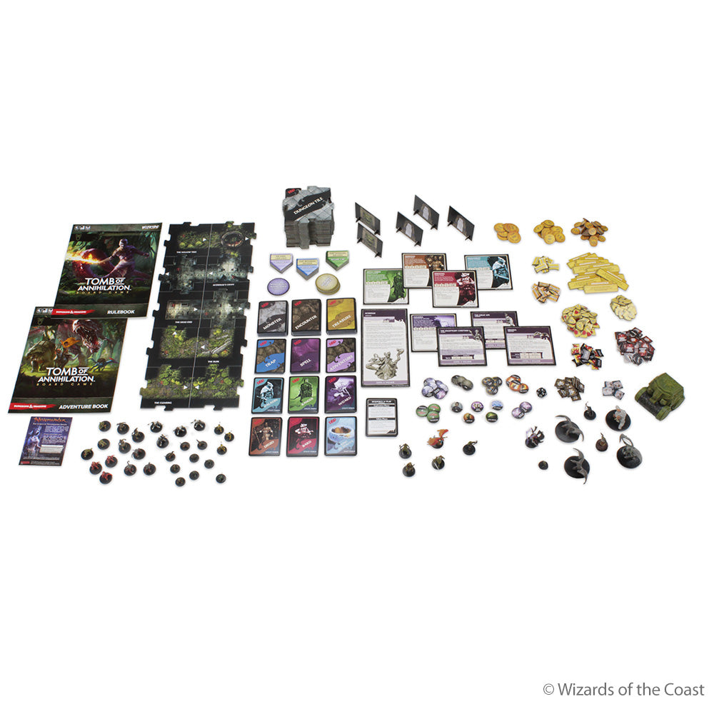 D&D Tomb of Annihilation (Premium Edition) - Adventure System Board Game