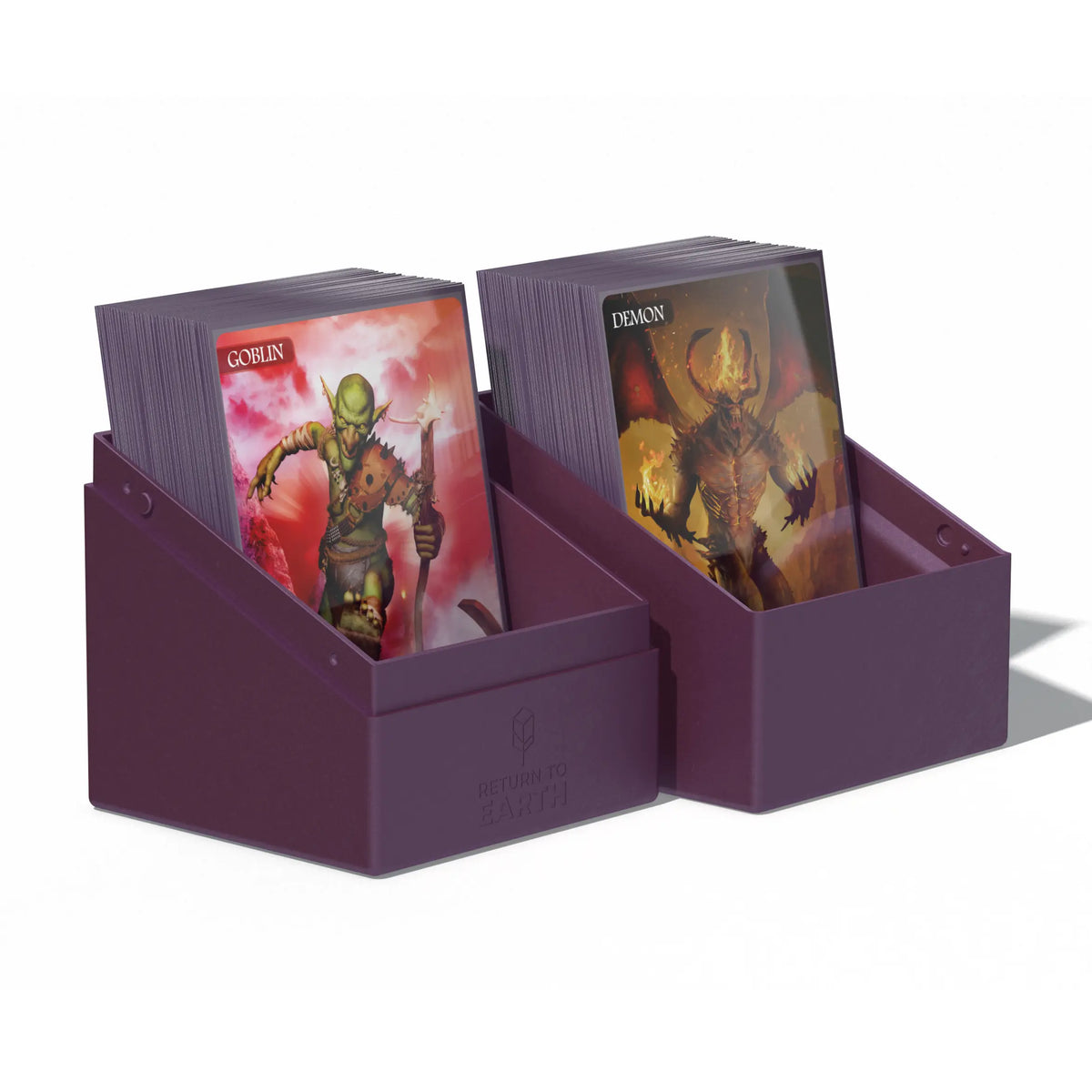 Ultimate Guard Boulder 100+ Return to Earth Deck Box - Purple