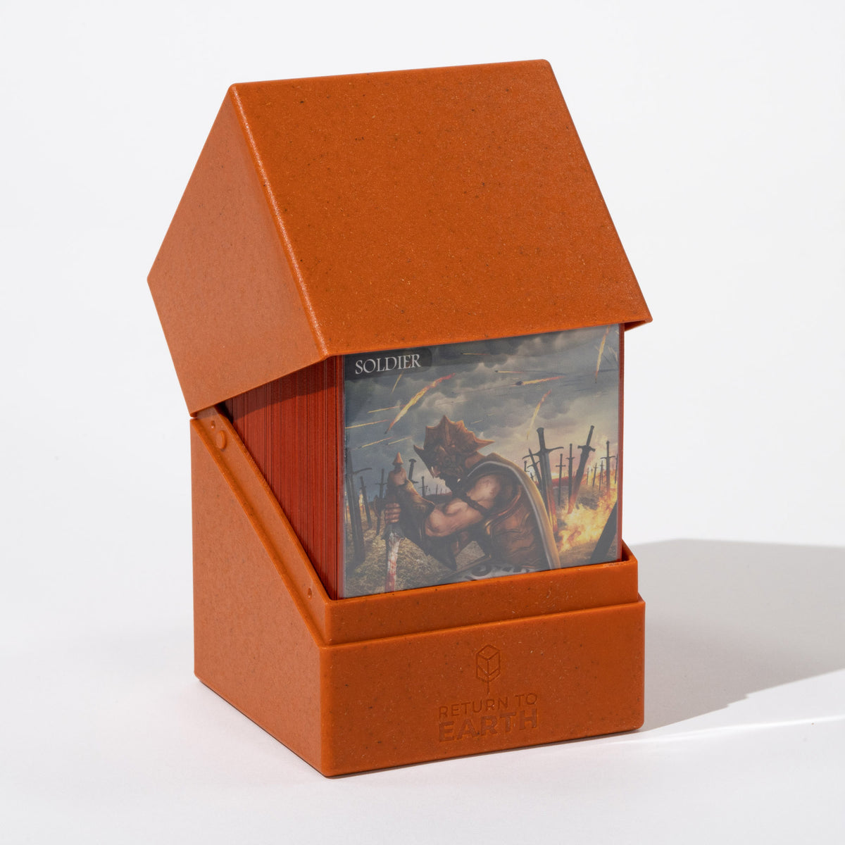 Ultimate Guard Boulder 100+ Return to Earth Deck Box - Orange