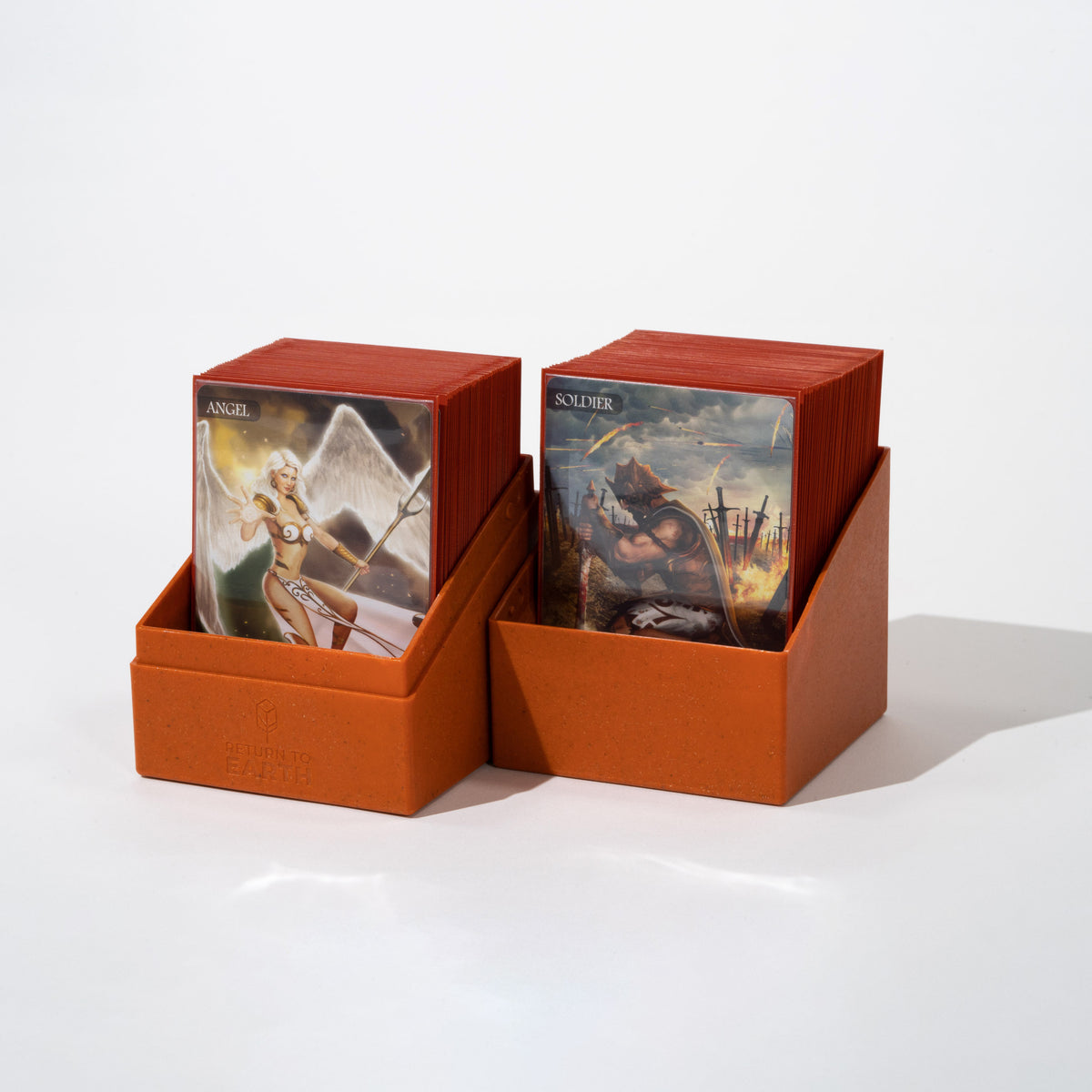 Ultimate Guard Boulder 100+ Return to Earth Deck Box - Orange