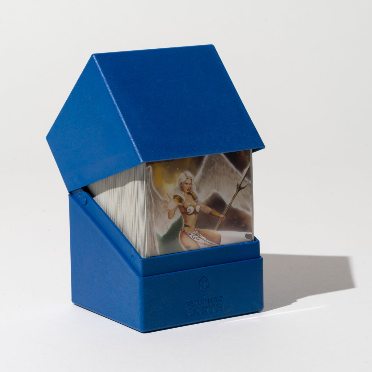 Ultimate Guard Boulder 100+ Return to Earth Deck Box - Blue