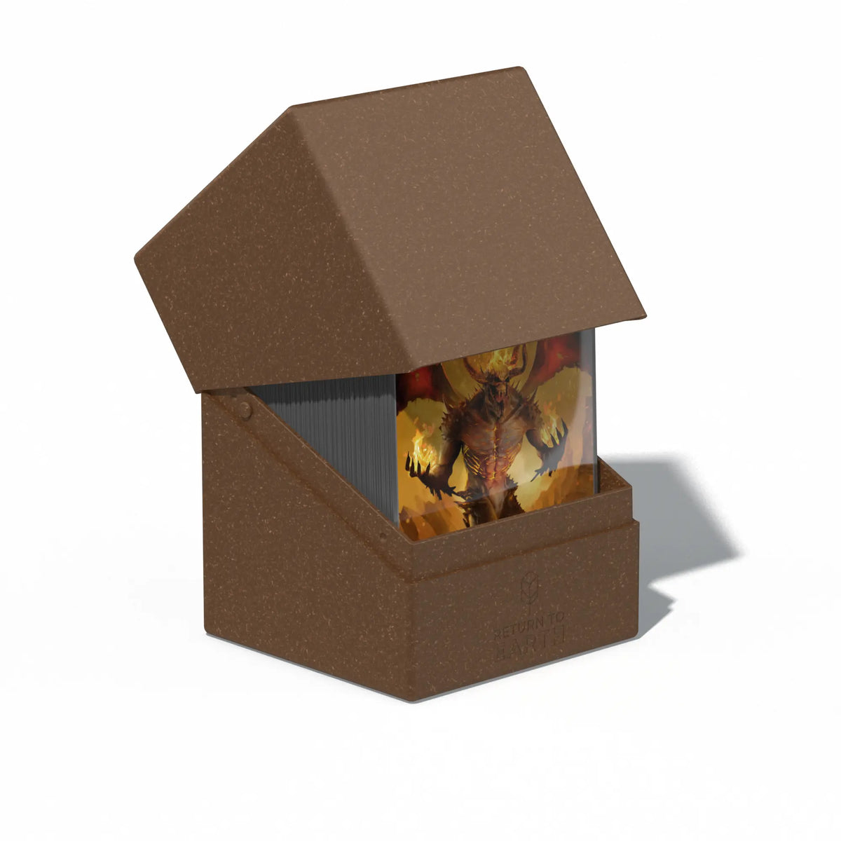 Ultimate Guard Boulder 100+ Return to Earth Deck Box - Brown
