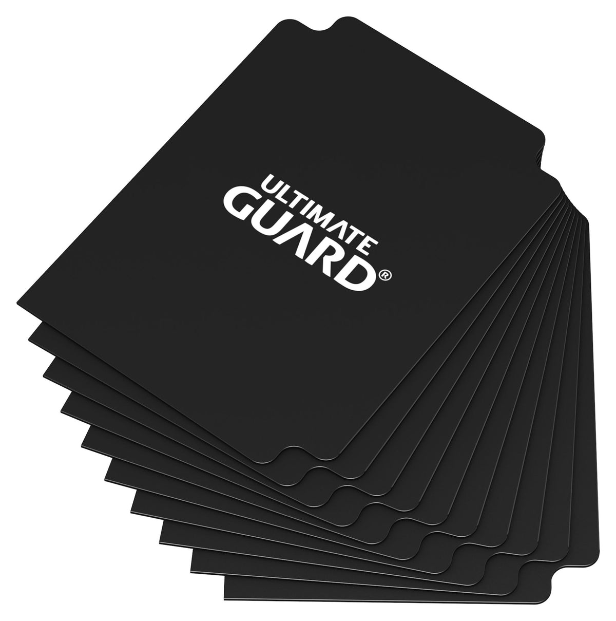 Ultimate Guard Card Dividers - Black - Standard-Size (10)
