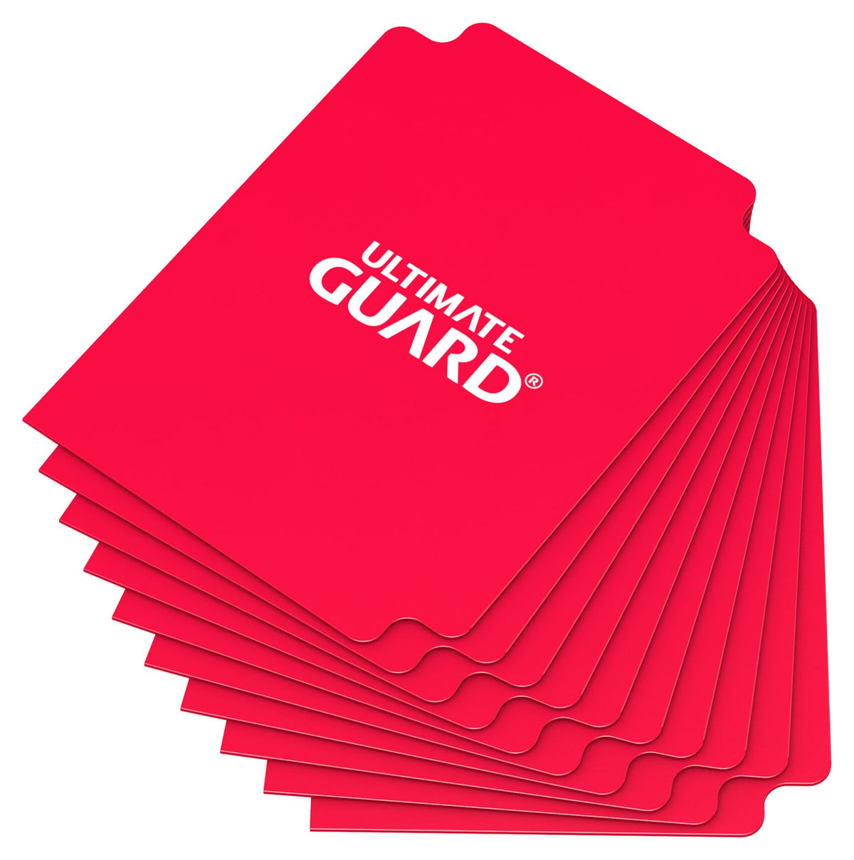 Ultimate Guard Card Dividers - Red - Standard-Size (10)