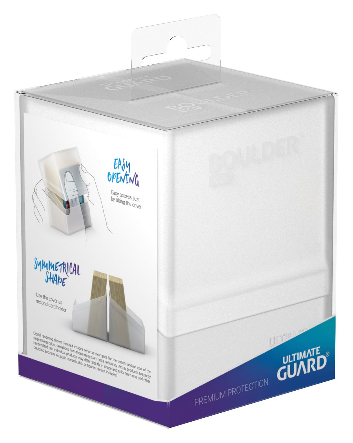 Ultimate Guard Boulder 100+ Deck Box - Frosted