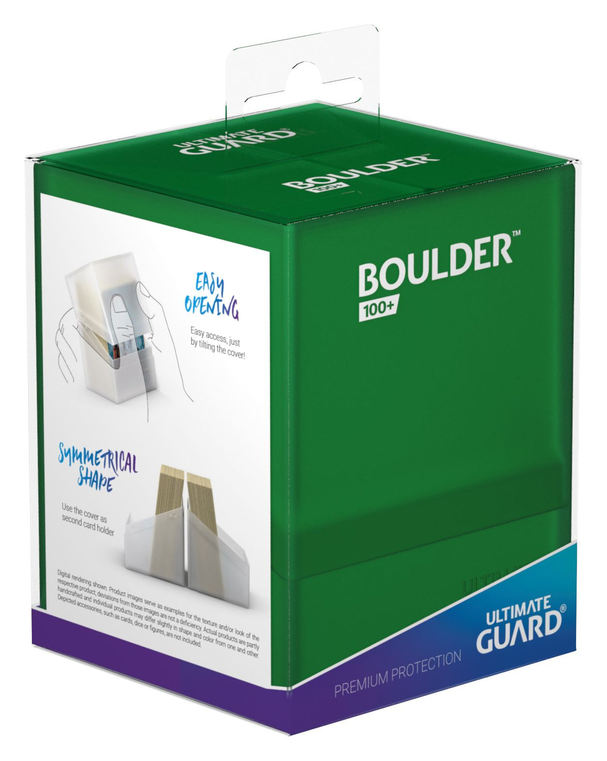 Ultimate Guard Boulder 100+ Deck Box - Emerald