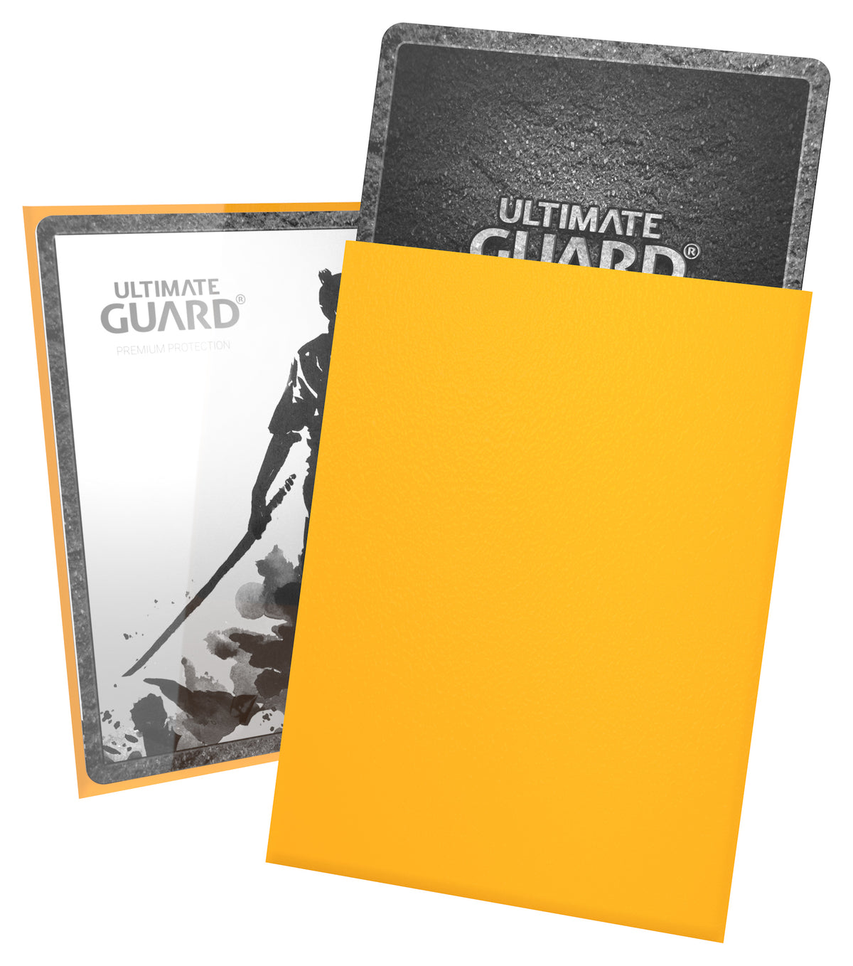 Ultimate Guard Katana Sleeves - Yellow - Standard-Size (100 Sleeves)