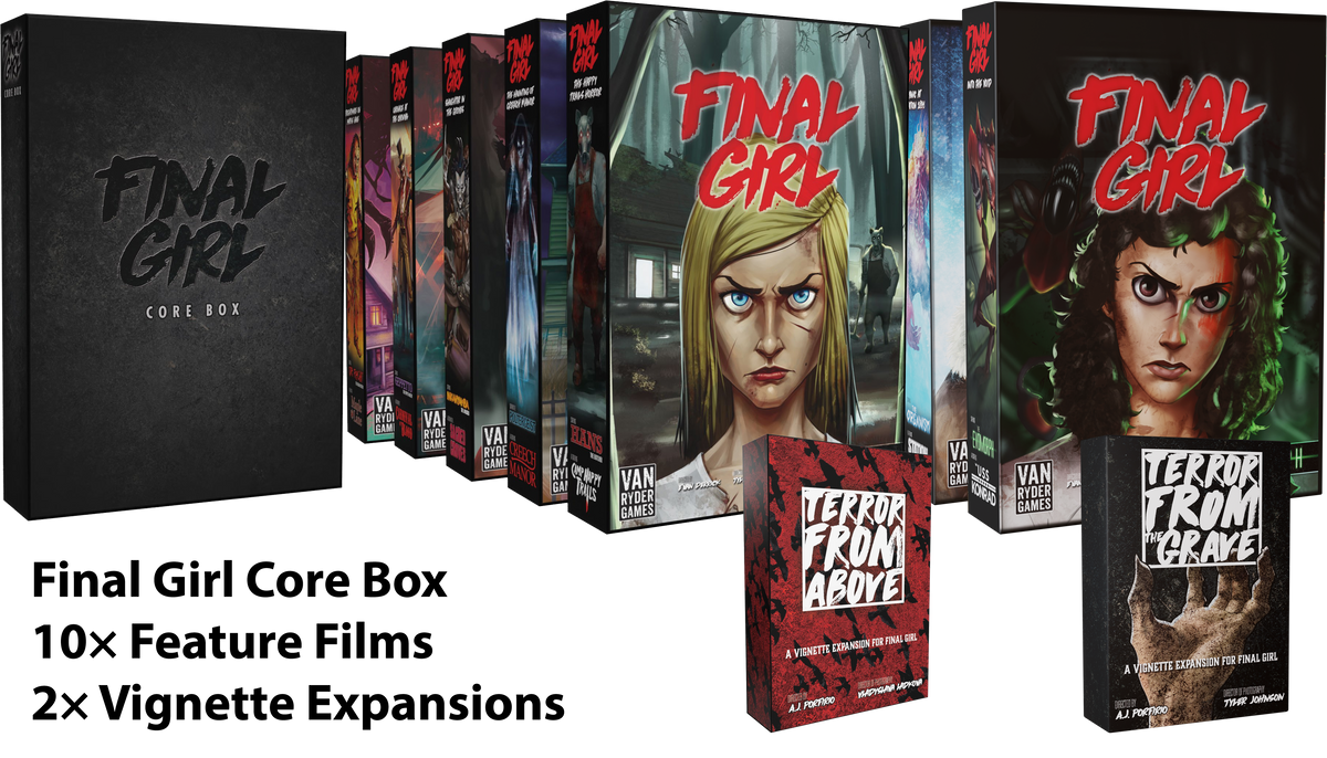 Final Girl: Core Game + Feature Films Bundle (Series 1 & 2)