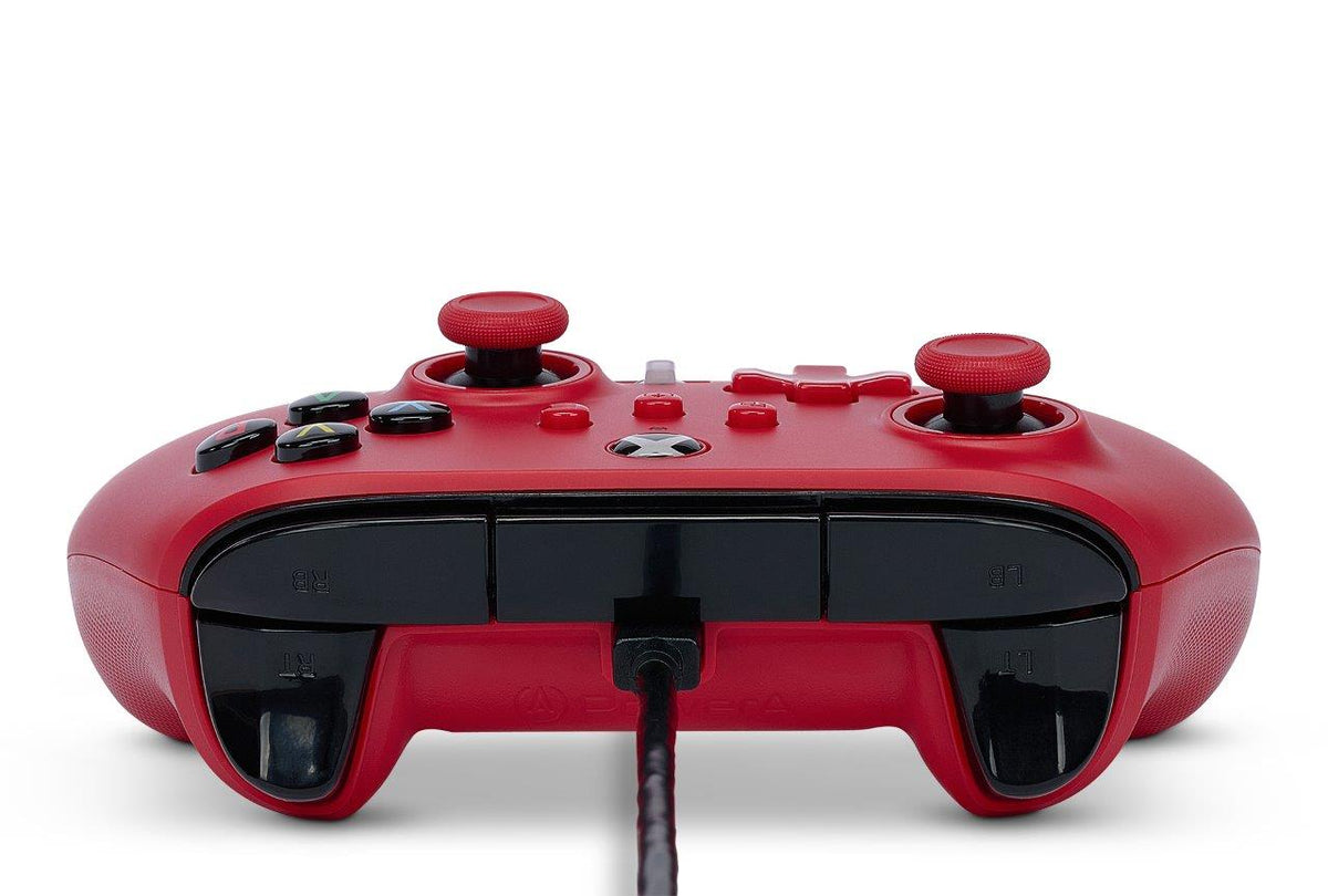 PowerA Enhanced Wired Controller for Xbox Series X|S - Artisan Red