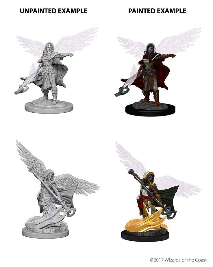 Aasimar Female Wizard (D&D Nolzurs Marvelous Unpainted Miniatures)