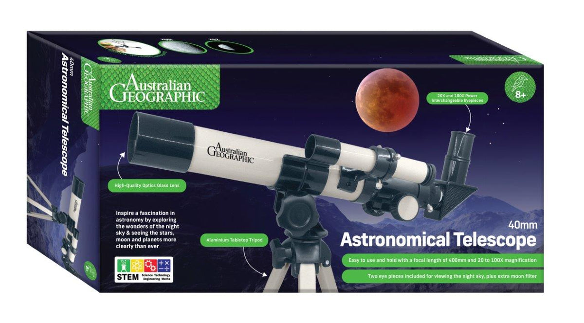 Astronomical Telescope - 40mm (Australian Geographic)