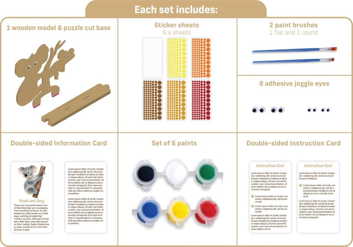 Create Your Own: Koala and Joey (Australian Geographic)