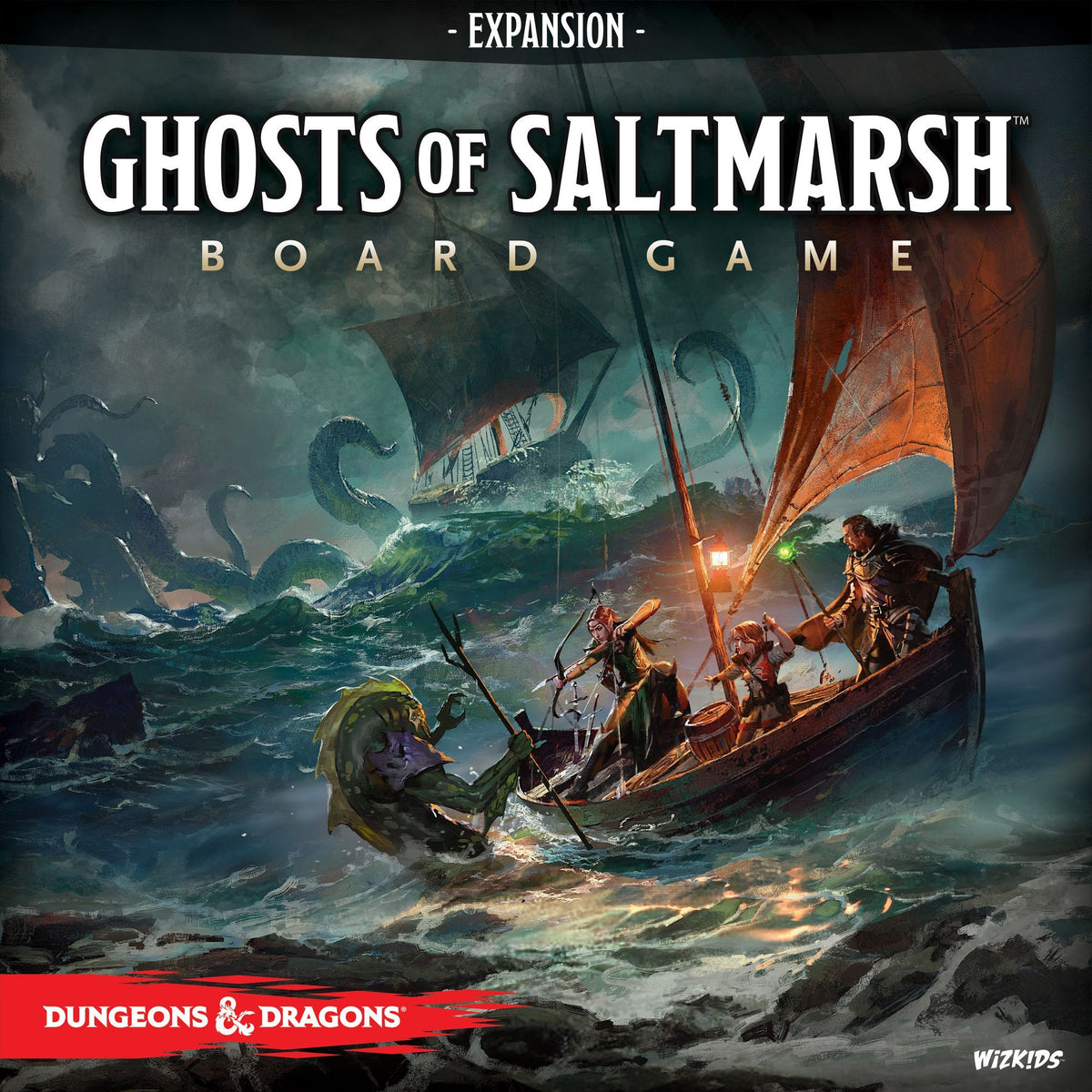 D&D Ghosts of Saltmarsh - Adventure System Board Game