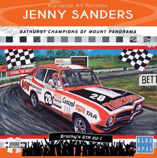 Jenny Sanders: Brockys GTR XU-1 1000pc (Blue Opal Puzzle)