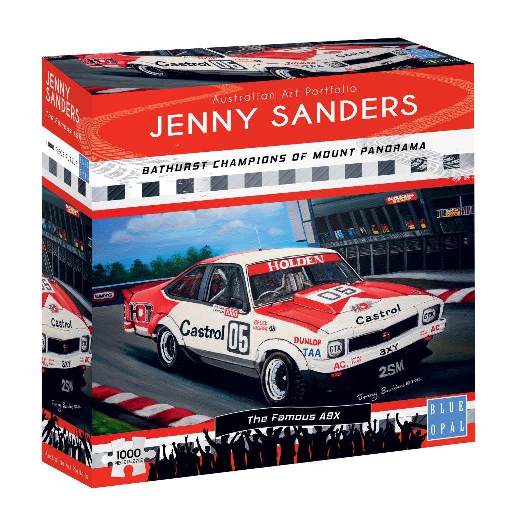 Jenny Sanders: The Famous A9X 1000pc (Blue Opal Puzzle)