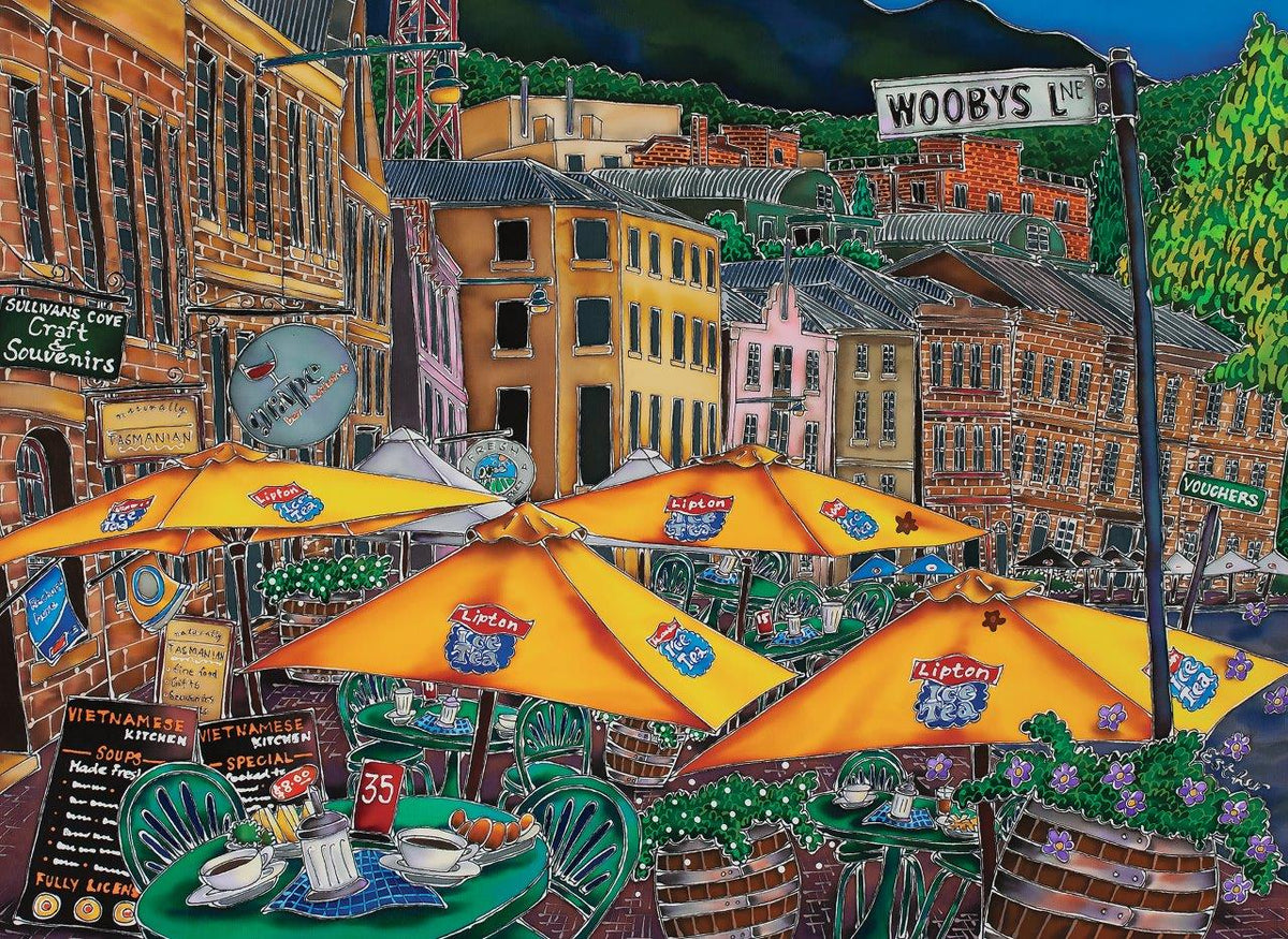 Esther Shohet: Woobys Lane 1000pc (Blue Opal Puzzle)