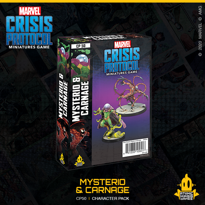 Mysterio & Carnage (Marvel Crisis Protocol Miniatures Game)