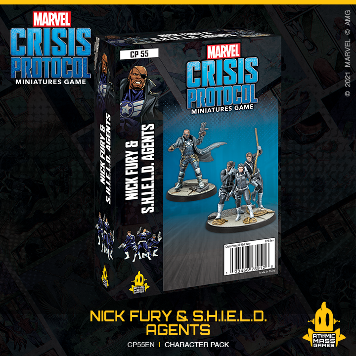 Nick Fury & S.H.I.E.L.D. Agents (Marvel Crisis Protocol Miniatures Game)