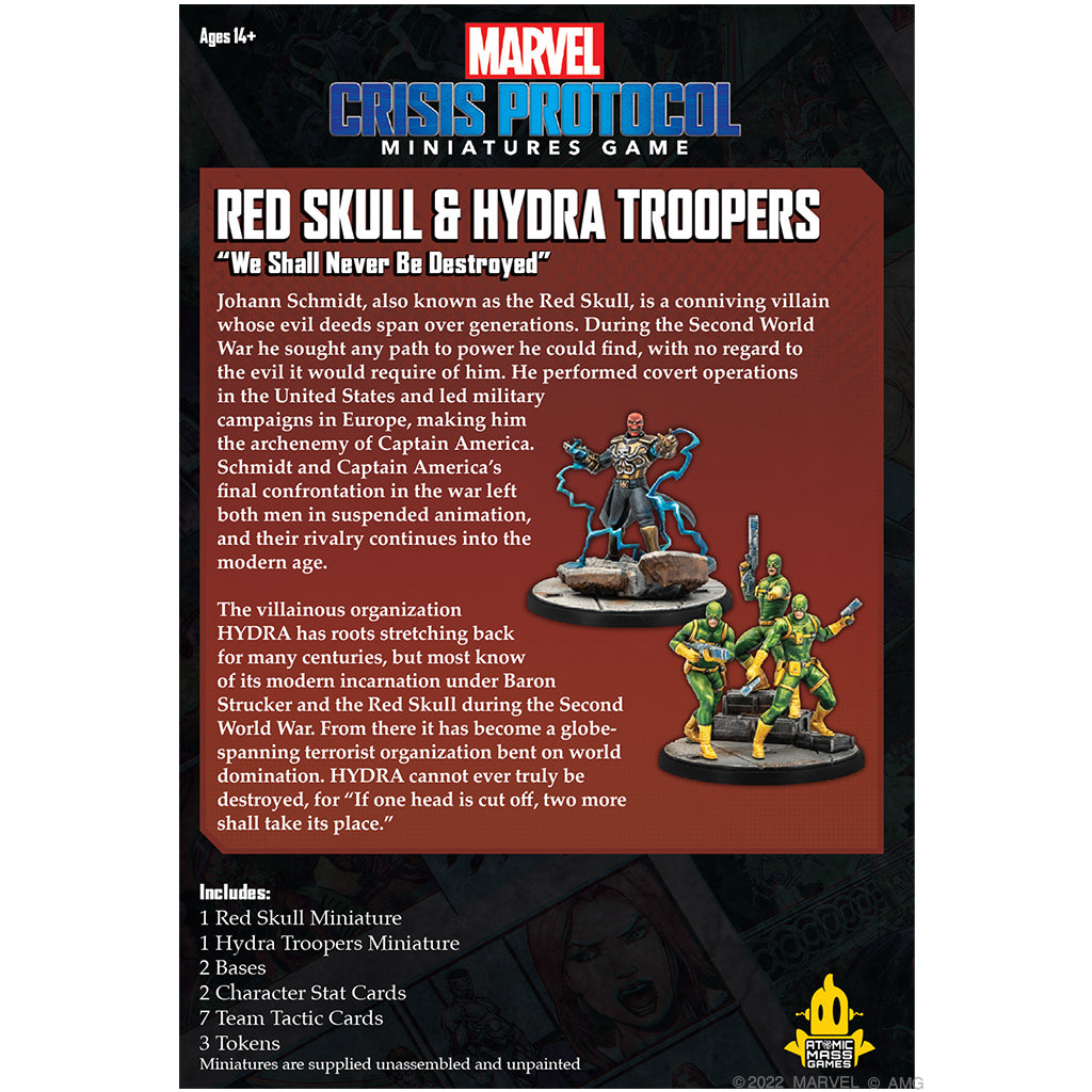 Red Skull & Hydra Troops (Marvel Crisis Protocol)