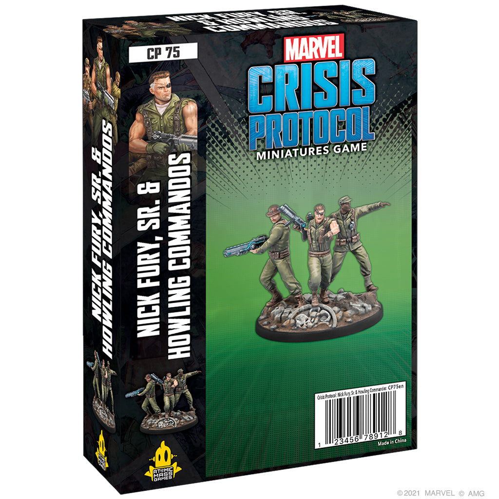 Nick Fury, SR. & Howling Commandos (Marvel Crisis Protocol)